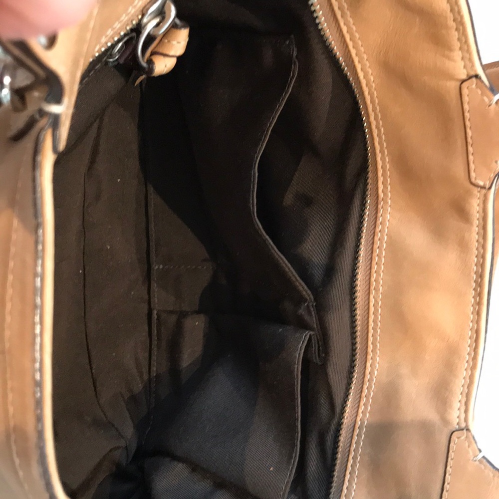 Coach Authentic Neutral Leather Midsize Satchel - image 6